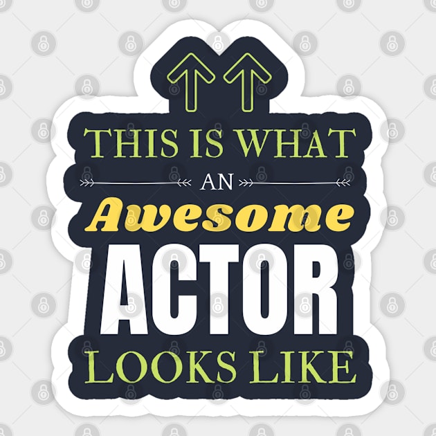 actor Sticker by Mdath